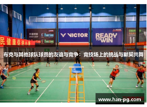 布克与其他球队球员的友谊与竞争：竞技场上的挑战与默契共舞