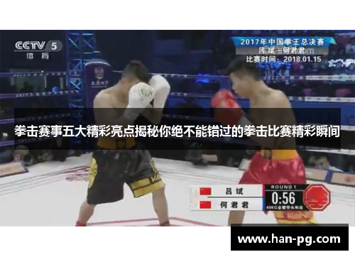 拳击赛事五大精彩亮点揭秘你绝不能错过的拳击比赛精彩瞬间