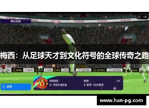 梅西:从足球天才到文化符号的全球传奇之路 梅西:从足球天才到文化符号的全球传奇之路